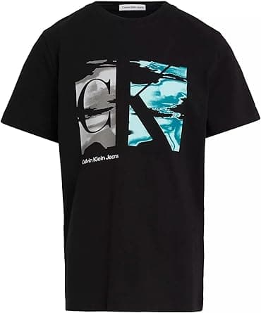 Calvin Klein Boy's 2-pack Monogram Top Ib0ib01093 Set on Amazon.ae - Price Tracker