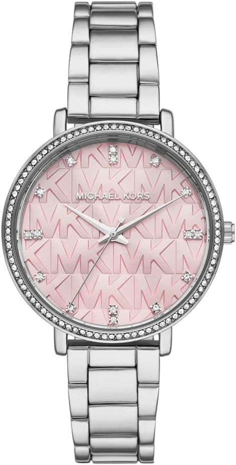 Michael Kors Women's quartz 3-hand watch with strap, pink, One Size, MK4631 on Amazon - Best Deal Finder