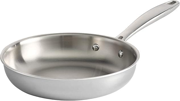 Tramontina Fry Pan Stainless Steel Try-Ply Clad 8-in, 80116/004DS على Amazon.ae - متتبع الأسعار