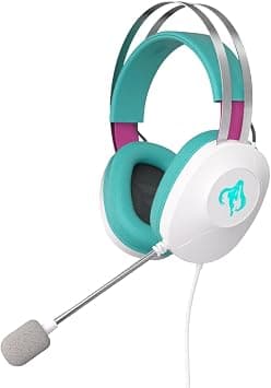 ASUS TUF Gaming H1 Gen II Hatsune Miku Edition, Wired Gaming Headset with 40mm Essence Drivers, Virtual 7.1 Surround Sound, TeamSpeak Certified Microphone, Lightweight Design on Amazon - Best Deal Finder