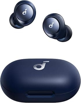 Soundcore by Anker Space A40 Auto-Adjustable Active Noise Cancelling Wireless Earbuds, Reduce Noise by Up to 98%, 50H Playtime, Hi-Res Sound, Comfortable Fit, App Customization, Wireless Charge على Amazon.ae - متتبع الأسعار