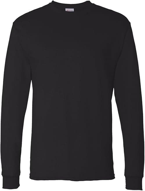 Hanes mens Essentials Long Sleeve T-shirt Value Pack (2-pack) Shirt (pack of 2) on Amazon.ae - Price Tracker