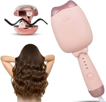 32mm Egg Roll Hair Curler Stick, 4 Temperature Settings (140°C-200°C), Ceramic Automatic Heating Hair Waver, Portable Curling Wand for Natural Egg Curls & Waves with Hair Clips and Comb on Amazon.ae - Price Tracker