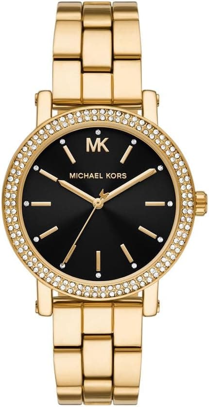 Michael Kors Corey Watch for Women, Quartz Three Hand Movement with Alloy or Leather Strap on Amazon.sa - Price Tracker