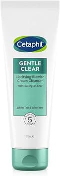 Cetaphil Gentle Clear Clarifying Blemish Cleanser 124ml, Face Wash for Gently Cleaning Pores, with 2% Salicylic Acid & Aloe Vera for Sensitive Skin, Packaging May Vary - Amazon.ae Price Tracker