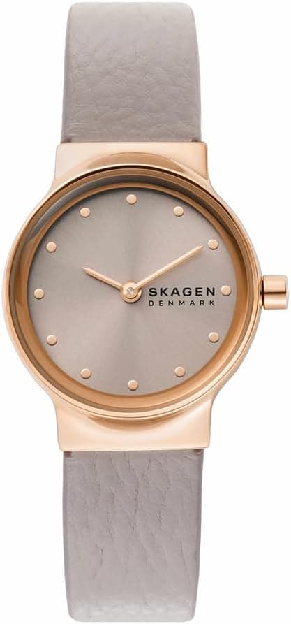 SKAGEN Freja Watch for Women, Quartz Movement with Stainless Steel or Leather Strap on Amazon - Best Deal Finder