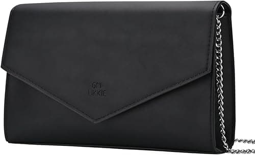 GM LIKKIE Clutch Purse for Women, Evening Envelope Clutch Bag, Crossbody Foldover PU Leather Shoulder Handbag on Amazon.ae - Price Tracker