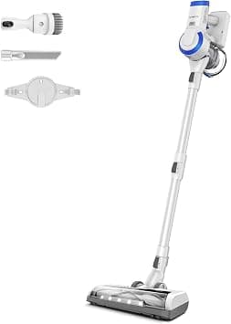Tineco A10 Essentials Cordless Stick Vacuum Cleaner, Lightweight and Quiet,LED Headlights, Powerful Handheld Vacuum for Hard Floor Carpet with Attachments, Wall-Mounted Dock على Amazon.ae - متتبع الأسعار