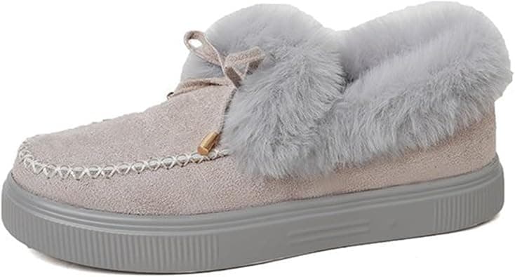 Ladmiple Winter Boots For Women 2023 Snow Warm Ankle Booties Slip On Outdoor Fur Lined Comfortable Fashion Walking Shoes on Amazon.ae - Price Tracker