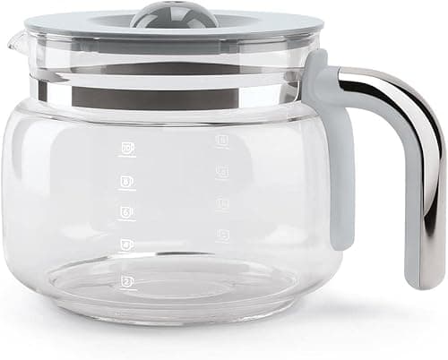 Smeg DCGC01 Jug for Overflow Coffee Maker DCF02 DCG01, Glass on Amazon.ae - Price Tracker