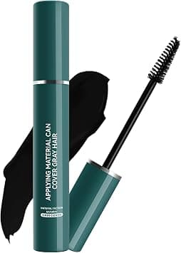 Black Hair Mascara for Grey Hair Cover Up, Root Touch Up Stick with Brush, Temporary Black Hair Dye, Waterproof Hair Root Colour Touch Up, Long-Lasting Grey Hair Coverage for Men and Women on Amazon.ae - Price Tracker