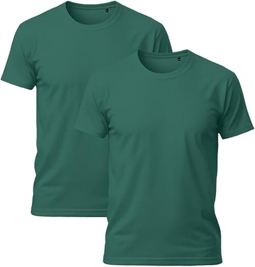 Heavy T-shirt From Cottonia, Premium Quality, Compact Cotton, Nano Technology for Men,220GSM on Amazon.ae - Price Tracker