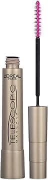 L’Oréal Paris Makeup Original Telescopic Lengthening Mascara, Black Brown, 0.27 Fl Oz (1 Count) on Amazon.ae - Price Tracker