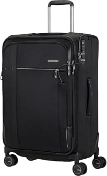 Samsonite Spectrolite 3.0 Suitcase Check-In Size 68 cm / 25 inch, 4 Spinner Wheels, RPET, Black|Expandable|Front Pocket Storage|TSA Lock|Waterproof Section - 5 Years International Warranty على Amazon.ae - متتبع الأسعار
