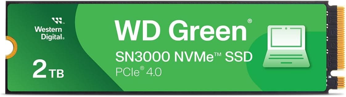 Western Digital 2TB WD Green SN3000 NVMe Internal SSD - Solid State Drive - Gen4 PCIe, M.2 2280, Up to 5,000 MB/s - WDS200T4G0E on Amazon.ae - Price Tracker