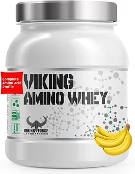 VIKING FORCE Amino Whey - Banana Flavor - 300 Tablets | Whey Protein with Complete Amino Acid Profile | Supports muscle recovery and encourages growth on Amazon - Best Deal Finder