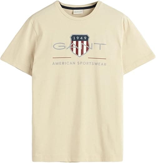 GANT Men 2003199-110 Archive Shield T-Shirt on Amazon.ae - Price Tracker