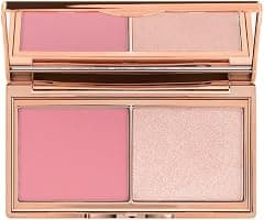 Charlotte Tilbury Hollywood Blush & Glow Glide Palette | 7.5g | Light to Medium - متتبع أسعار Amazon.sa