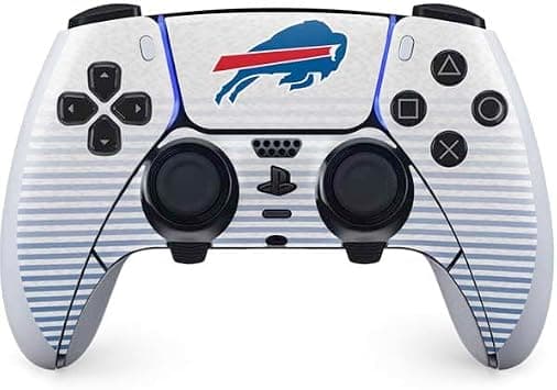 Skinit Decal Gaming Skin Compatible with PS5 DualSense Edge Pro Controller - Officially Licensed NFL Buffalo Bills Breakaway Design on Amazon.ae - Price Tracker