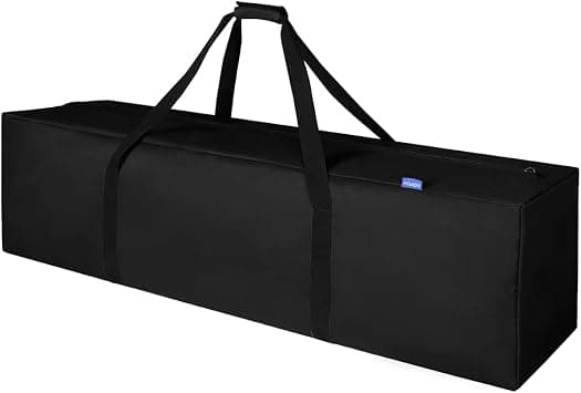 INFANZIA 45 Inch Zipper Duffel Travel Sports Equipment Bag, Waterproof Oversize, Black on Amazon - Best Deal Finder