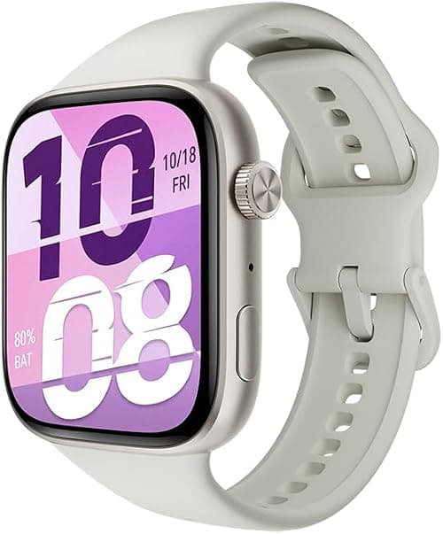 HONOR Watch X5i Smartwatch, 1.97" Thin Bezel AMOLED Display, 21-Day Battery Life, Bluetooth Calling, 109 Sports Modes, Sleep Tracking, 10m Water Resistant, Android & iOS Compatible, White on Amazon.ae - Price Tracker