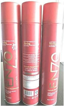Enzo Hair Styling Spray Net Red 420 ml (pack of 3) on Amazon.ae - Price Tracker