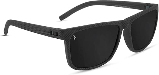 KAEN Eyewearlabs | Polarized Full Rim Rectangular Branded Stylish Sunglasses For Men & Women | 100% UV Protection Shades | Cricket Sports Cycling Driving | Medium | Black Lens | KAENHyperKraftC6EL on Amazon.ae - Price Tracker