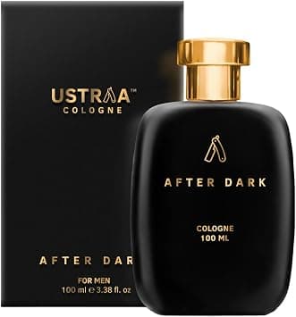 Ustraa After Dark Cologne 100ml - Long-Lasting Men's Perfume with Saffron, Oudh, & Musky Notes | Perfect for Night Occasions | Amber Wood Scent | No Gas, Pure Cologne على Amazon.ae - متتبع الأسعار