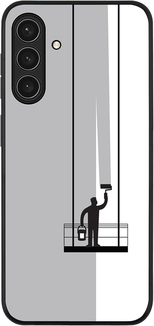 Stylizedd Case Compatible with Samsung Galaxy A17 / A17 4G / M17 Rugged cover Slim fit Camera Protection, Shockproof Thin Phone Case for Samsung Galaxy A17 / A17 4G / M17- Paint Hanger (Grey) on Amazon.ae - Price Tracker