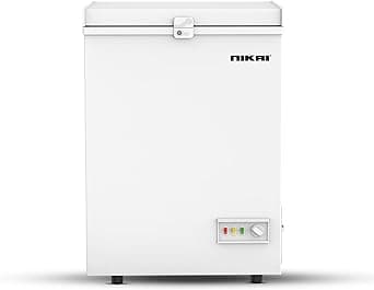 Nikai 150L Gross/100L Net, Single Door Chest Freezer with Storage Basket, High Energy Efficiency Cooling System, Adjustable Temperature, Silent Operation, Ideal for Home & Restaurants - NCF150N7 White on Amazon.ae - Price Tracker
