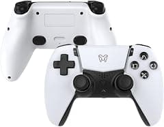 EMG Gaming Controller - Artic White P502w, P5, PC, Android, iOS, Hall Effect Switch, Professional Gaming Controls - متتبع أسعار Amazon.sa