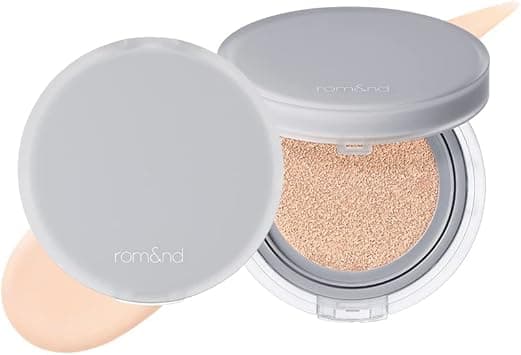 Rom&nd Nu Zero Cushion (02 Pure 21) Long Lasting, High Coverage, Semi Matte Finish, Flawless Complexion Without Cakey Face, Makeup Base and Fixer, Thinly Layered, Korean Cushion Foundation on Amazon.ae - Price Tracker