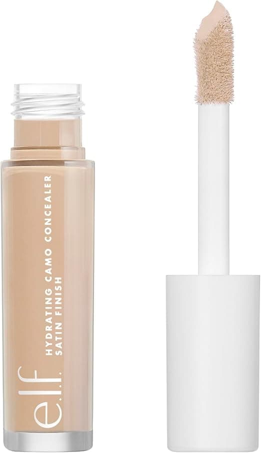 e.l.f. Hydrating Camo Concealer, Satin Finish, Conceals, Corrects & Highlights, Medium Sand, 0.203 Fl Oz (6mL) on Amazon.ae - Price Tracker