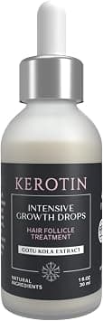 K Kerotin Hair Growth Serum - Intensive Drops Treatment Boost Natural And Healthy Growth, Increase Density, Reduce Loss Promotes Longer Thicker on Amazon - Best Deal Finder
