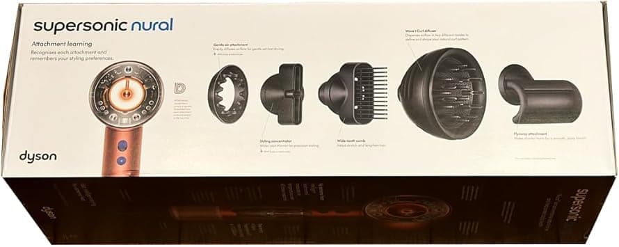 Dyson Supersonic Nural HD16 Hair Dryer | Quick, Intelligent Drying (Strawberry Bronze/Blush Pink) - International Version on Amazon.ae - Price Tracker