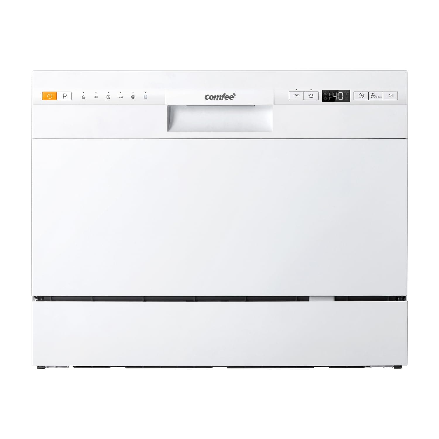 COMFEE' Dishwasher 6 Places with 7 Programe Super Quiet Rapid Wash ECO 70 C°Hygiene Wash, Flexible Installation Wi-Fi Function APP Control- White on Amazon.ae - Price Tracker