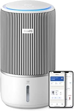 Philips Smart 2-in-1 Air Purifier & Humidifier PureProtect Water 3400 Series - 78 m2, HEPA, Active Carbon, 5 Speed, Sleep Mode, Child Lock, 3.2L Water Tank, Connected, White - AC3420/10 on Amazon.ae - Price Tracker