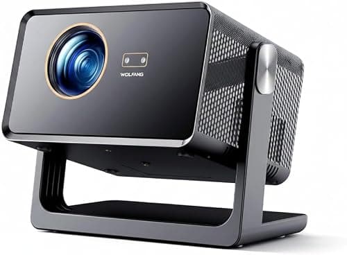 WOLFGANG 28000 Lumens 4K Mini Projector with Netflix, Auto Focus/Keystone, 5G WiFi & Bluetooth 5.2, 180° Rotatable for iOS/Android/Outdoor Cinema on Amazon.ae - Price Tracker