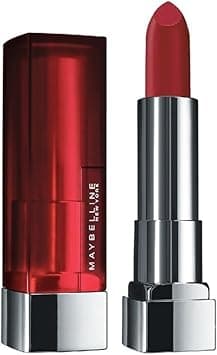 Maybelline Color Sensational Lipstick, Lip Makeup, Matte Finish, Hydrating Lipstick, Nude, Pink, Red, Plum Lip Color, Rich Ruby, 1 Count on Amazon.ae - Price Tracker