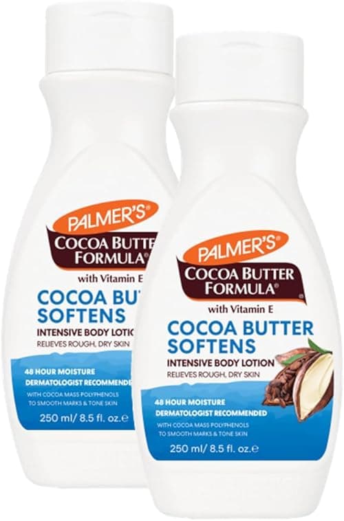 Palmer's Cocoa Butter Formula With Vitamin E Softens, Smoothes & Relieves Dry Skin 48 Hour Moisture, Smoothes Marks, Tone Skin 250ml (2 Pack) on Amazon.ae - Price Tracker