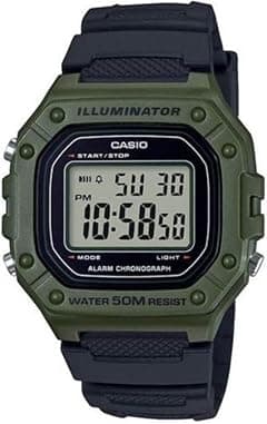 Casio Rectangle Digital Dial Watch and Resin Strap for Men - Amazon.sa Price Tracker