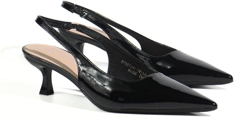 SD Felano Women's Kitten Heels - Premium Quality High Heels Pumps for Women, Comfortable Slip-On Dress Shoes with Cushioned Insole, Stylish Low Heels for Weddings, and Casual Wear on Amazon.ae - Price Tracker