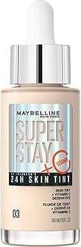 Maybelline New York Super Stay up to 24H Skin Tint Foundation + Vitamin C* - Shade 03 on Amazon.ae - Price Tracker
