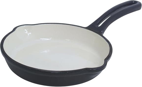 Mirro 6in Cast Iron Enamel Skillet, Gray on Amazon.ae - Price Tracker