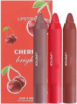 3PCS Lipstick Set, Matte Lip Stick Waterproof Long Lasting Lipstick, Natural Nude Lip Stick Makeup Gifts Set for Women (Set-C) on Amazon - Best Deal Finder