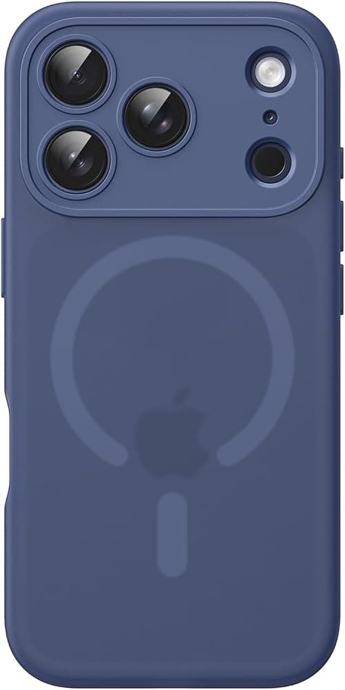 JETech Magnetic Matte Case for iPhone 17 Pro Max, Deep Blue on Amazon.ae - Price Tracker