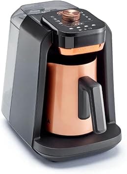 Arzum OKKA Rich Pro Plus, automatic Turkish Coffee maker, Milk Drinks & Different hot beverages maker, Stainless still Pot (With Water Tank) - OK0038-0400 - Copper. 1 year Manufacturing Warranty on Amazon.ae - Price Tracker