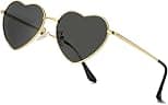 Polarized Heart Sunglasses for Women Fashion Lovely Style Metal Frame UV400 Protection Lens - Amazon.ae Price Tracker
