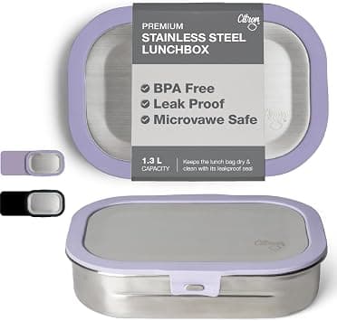 Kids Stainless Steel lunch box for school and nurseries, BPA Free, Perfect Leak Proof Food Container for Children’s, Durable & Easy-to-Clean على Amazon.ae - متتبع الأسعار