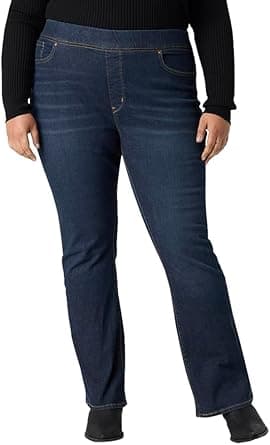 Signature by Levi Strauss & Co. Gold Label Women's Totally Shaping Pull-On Bootcut on Amazon.ae - Price Tracker